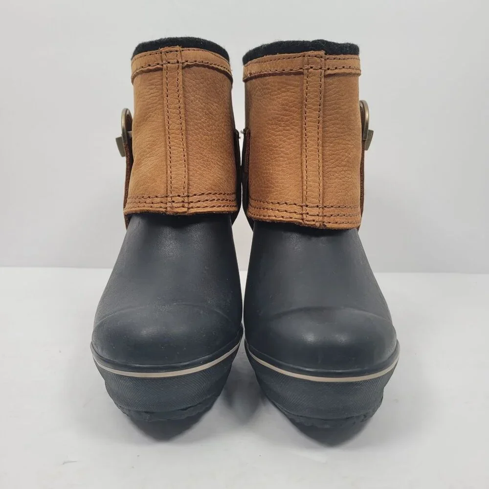 Sorel Medina II Women's Brown Black Waterproof Ankle Boots NL2086-010 US Size 7 - Picture 5 of 12